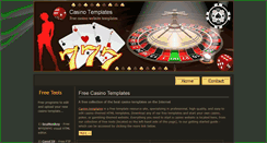 Desktop Screenshot of casinotemplates.net
